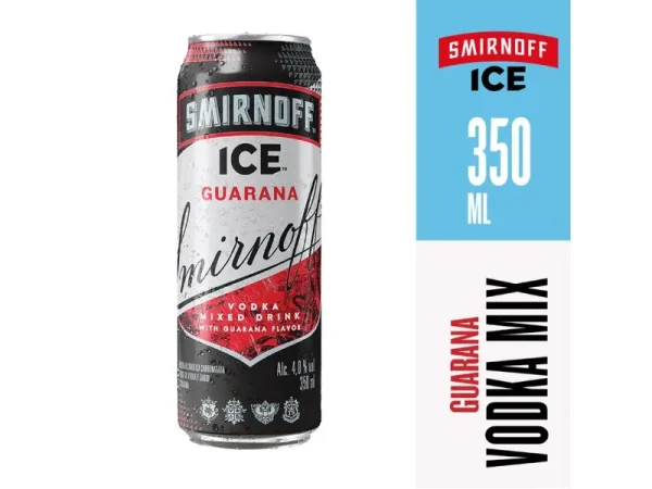 Smirnoff Ice Guaraná Lata - 350ml