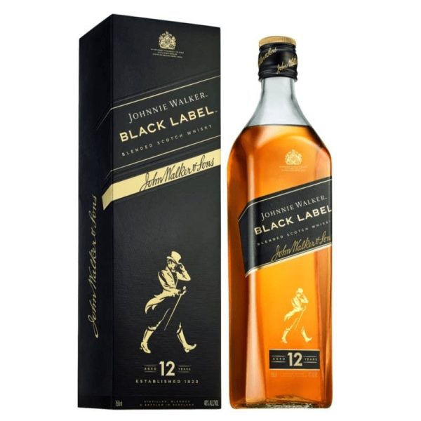 JOHNNIE WALKER Black Label Whisky