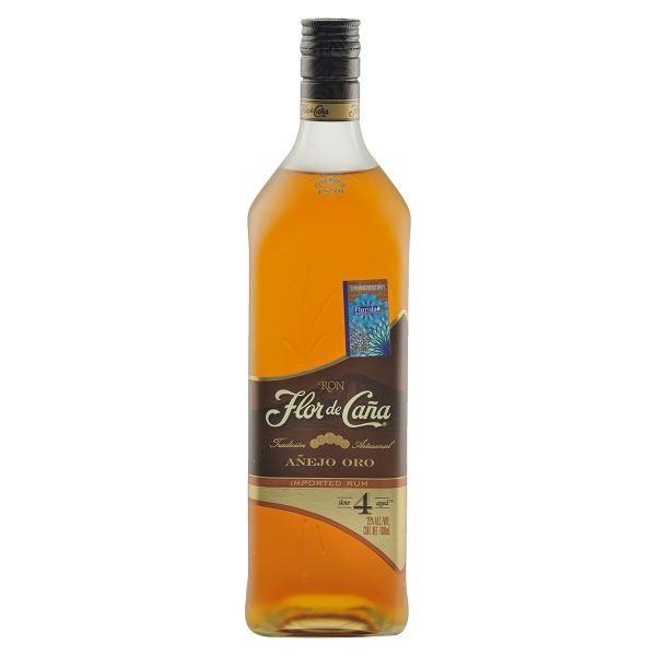 Flor De Caña Añejo Oro 4 Años